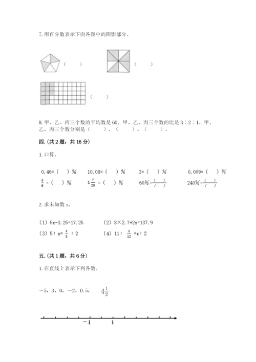 贵州省【小升初】2023年小升初数学试卷含答案（模拟题）.docx