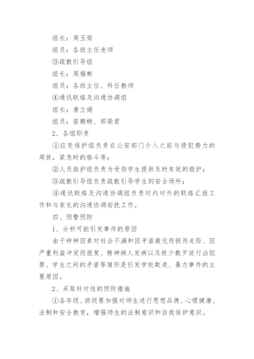 小学防欺凌应急预案.docx