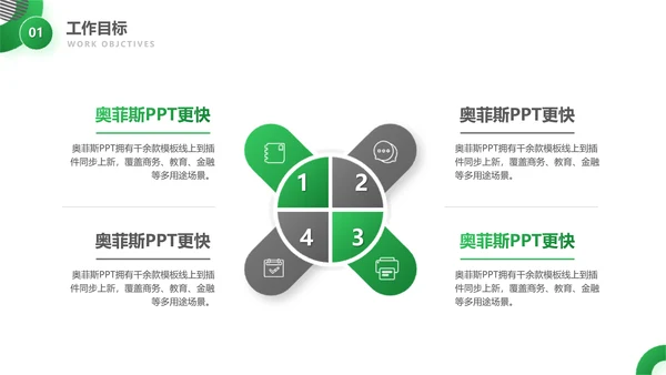 简约风互联网科技月度汇报总结