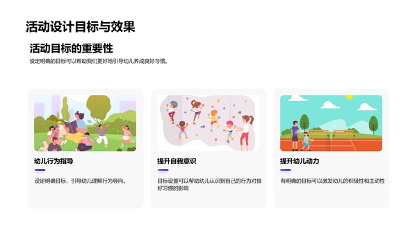 幼教良习年度报告PPT模板