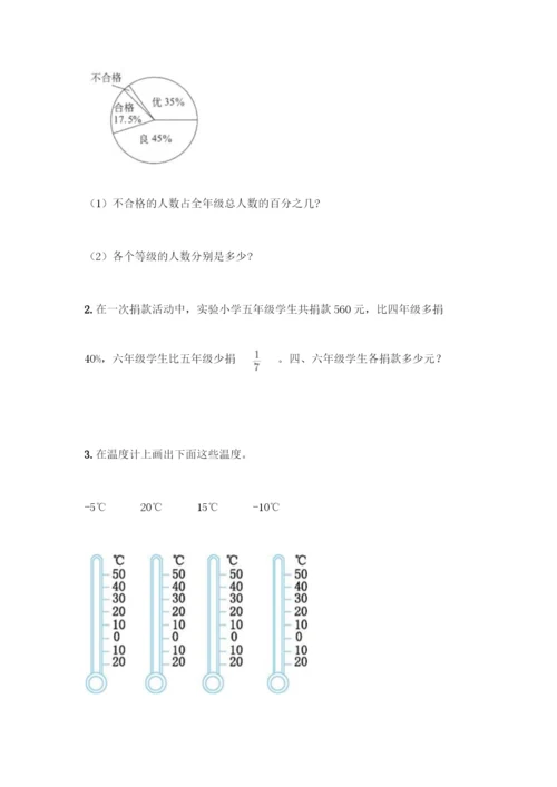 人教版六年级下册数学期中测试卷精品(全优).docx