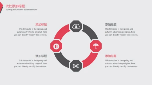 欧美商务简约工作汇报通用PPT模板