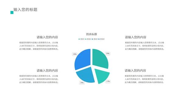 绿色简约风医护总结汇报PPT模板