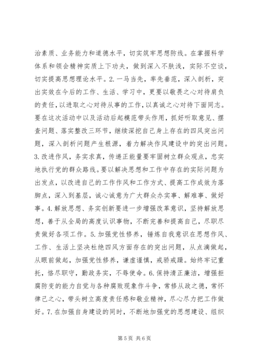 社区党委副书记、居委会主任个人对照检查材料.docx