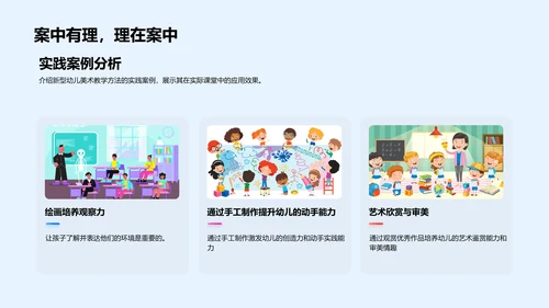 幼儿美术新教学法PPT模板