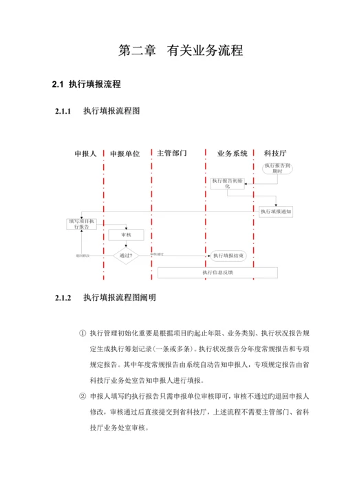 业务基础管理系统专项项目执行操作标准手册.docx