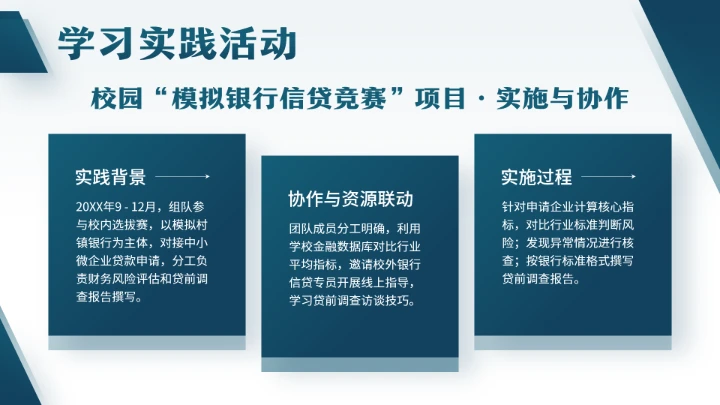 会计学专业大学生职业生涯规划发展展示PPT模版