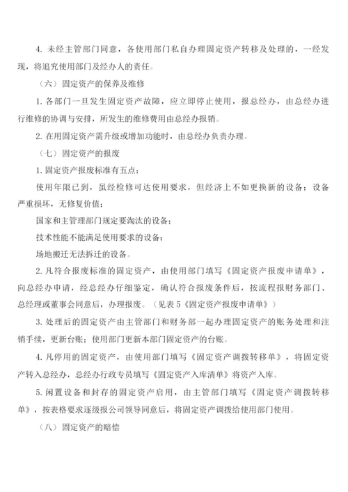 固定资产管理制度(4篇).docx