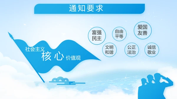 致敬八一建军节解放军海军动态PPT