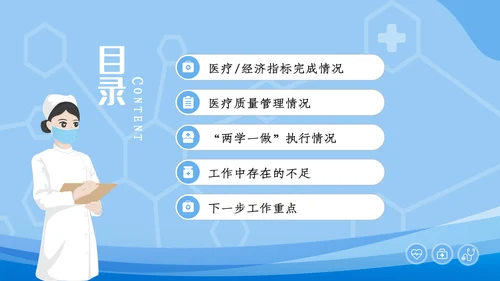 医疗ppt医药医学年终总结工作汇报ppt