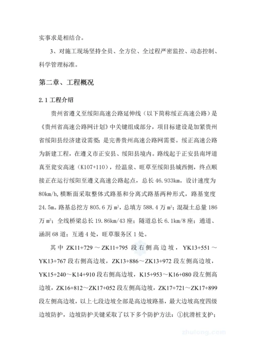 专家论证高边坡安全专项综合标准施工专业方案.docx