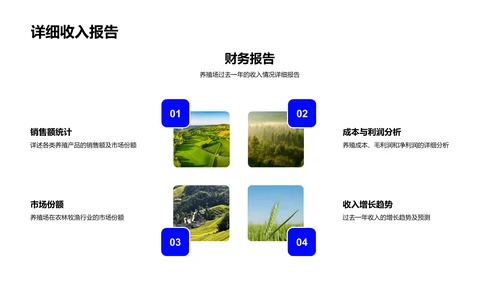 养殖场年度工作报告PPT模板