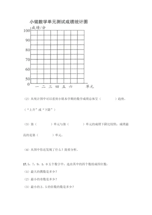 人教版五年级下册数学应用题专项练习及答案【全国通用】.docx