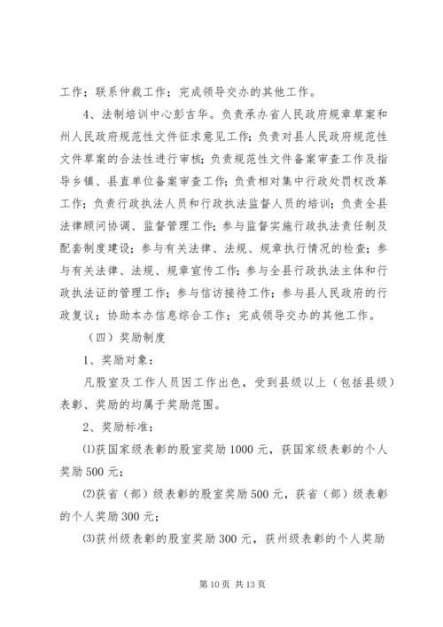 办公室规章制度.docx