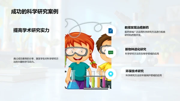 新生科研方法讲解PPT模板