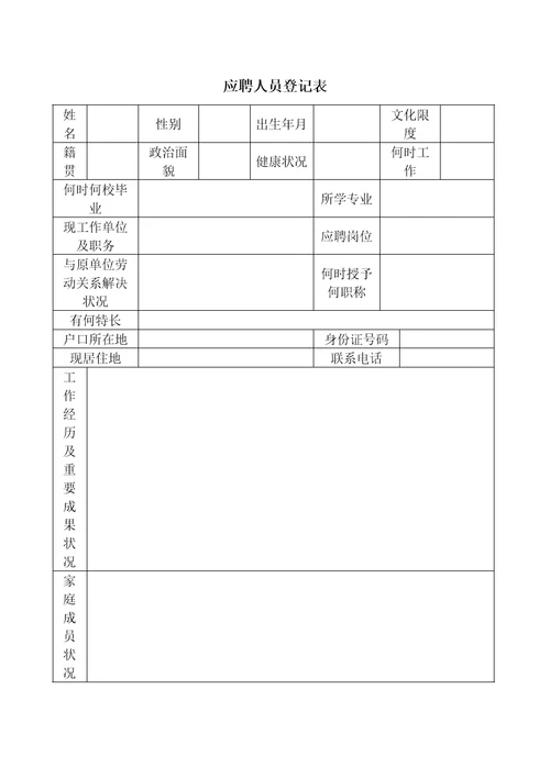 公司招聘录用管理统一规定