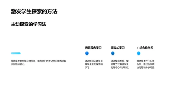 地理教学创新策略PPT模板