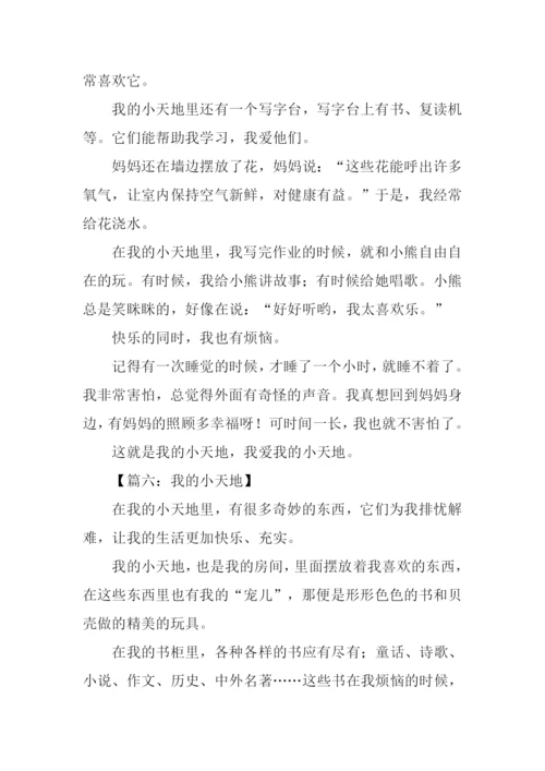 小学作文我的小天地.docx
