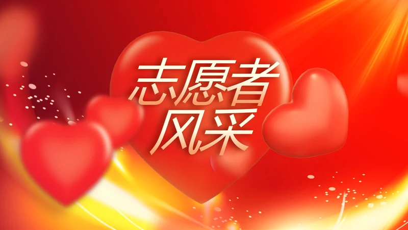 爱心公益志愿者风采活动策划方案动态PPT