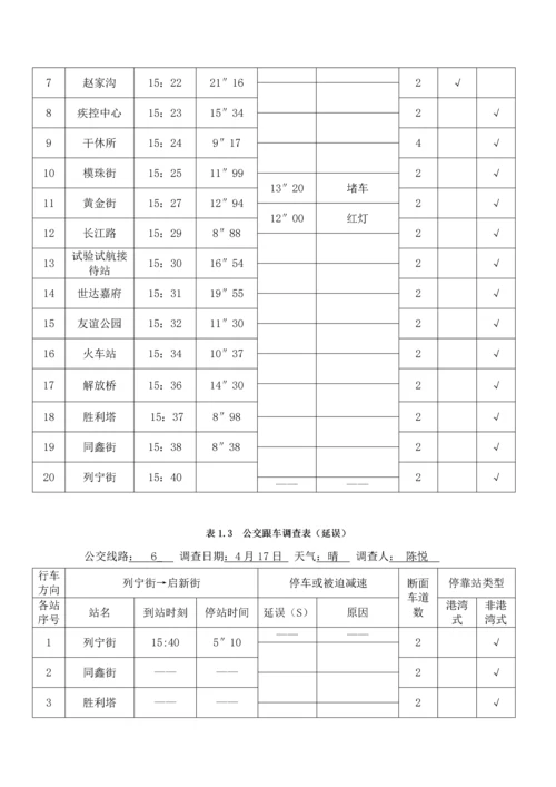 公交调查分析报告.docx