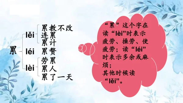 部编版五年级上册第七单元复习  课件