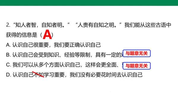 2024七上2.1认识自己