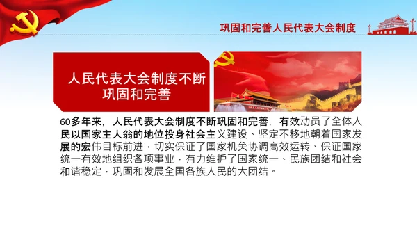 学习论中国共产党历史人民代表大会制度PPT