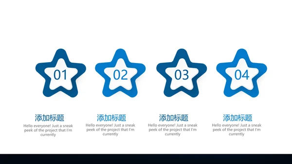 蓝色医疗细菌病毒微生物动态PPT
