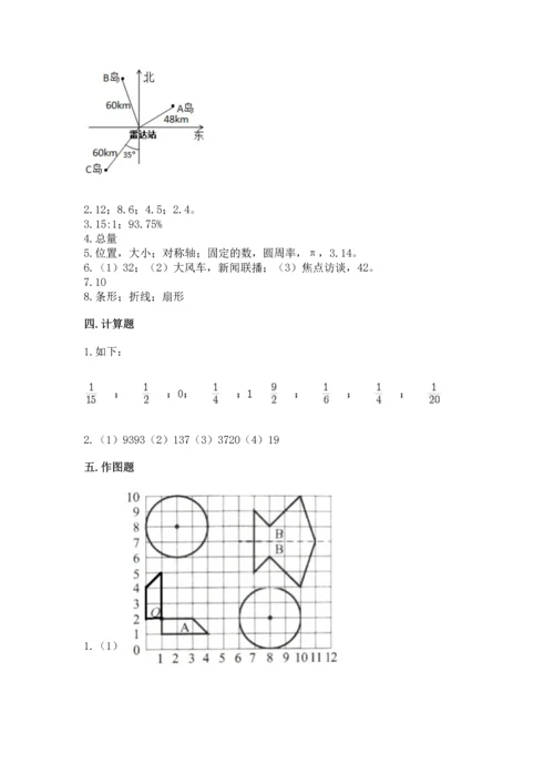 小学数学六年级上册期末卷及答案（名校卷）.docx