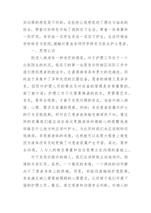 护士在急诊科的个人总结.docx