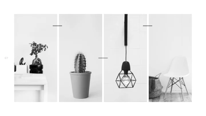 创意黑白调极简主义公司简介动态PPT模板