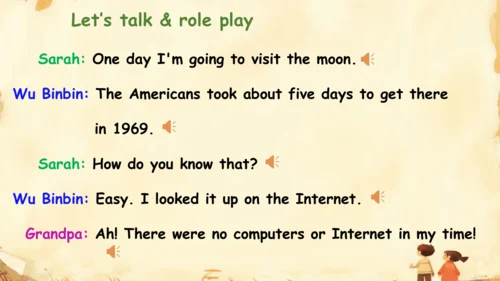 Unit 4 Then and now A Let's try& Let's talk PPT课件