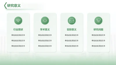 研究背景与意义-毕业论文开题答辩