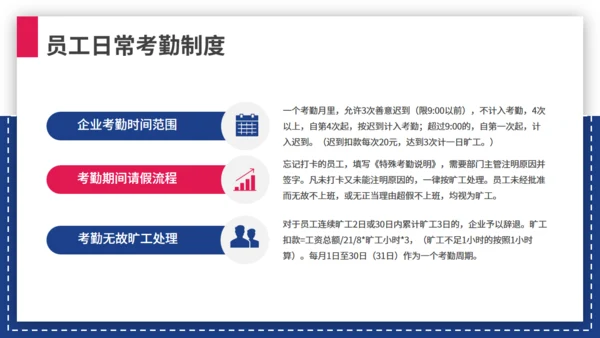 商务企业人事管理制度员工培训通用PPT模板