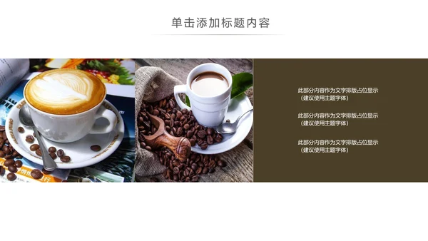 美味西餐厅休闲下午茶咖啡厅介绍咖啡介绍PPT