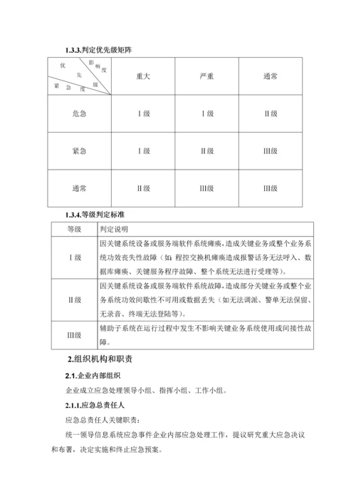 应急响应管理标准规范.docx