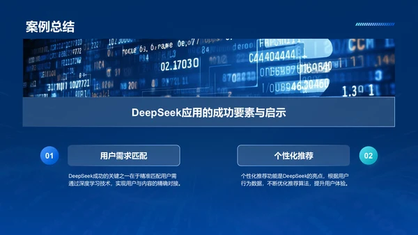蓝色科技风DeepSeek应用场景与使用指南PPT模板