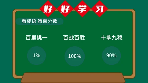 小清新小学数学教案ppt模板