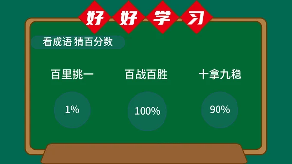 小清新小学数学教案ppt模板