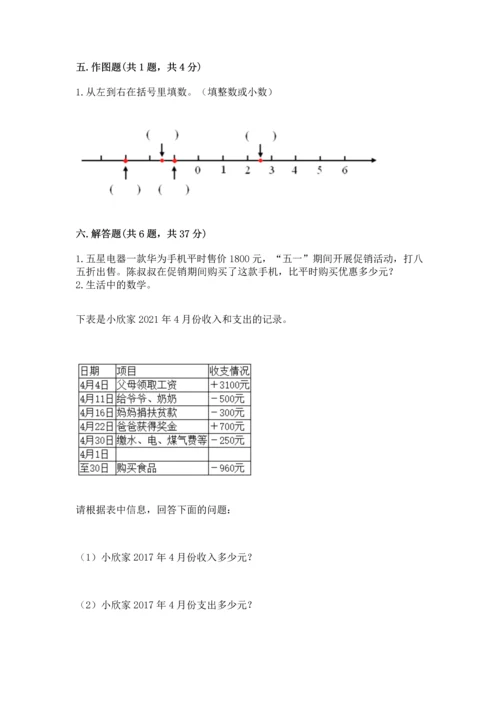 小学六年级下册数学期末测试卷含完整答案【必刷】.docx