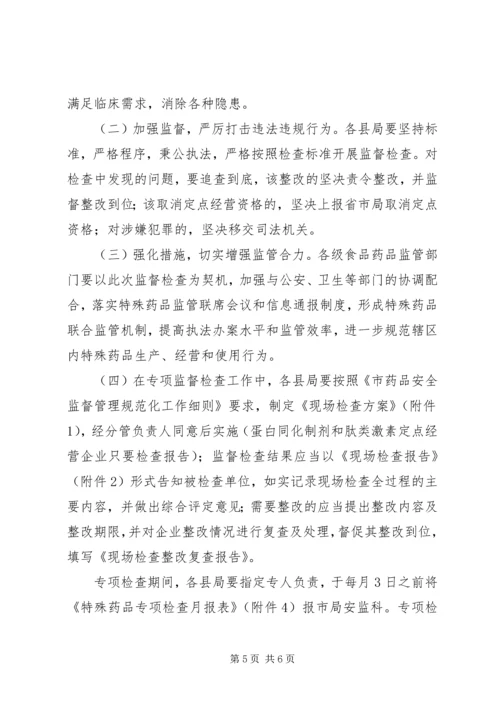 特殊药品监督检查工作计划.docx