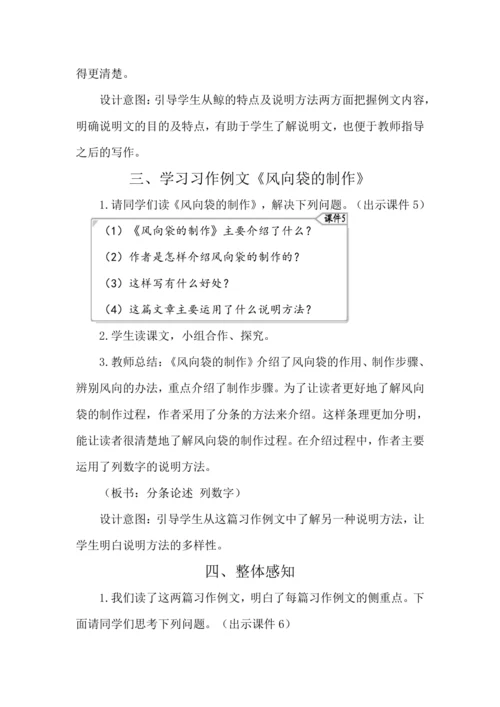 统编版语文五年级上册第五单元 习作例文 教案