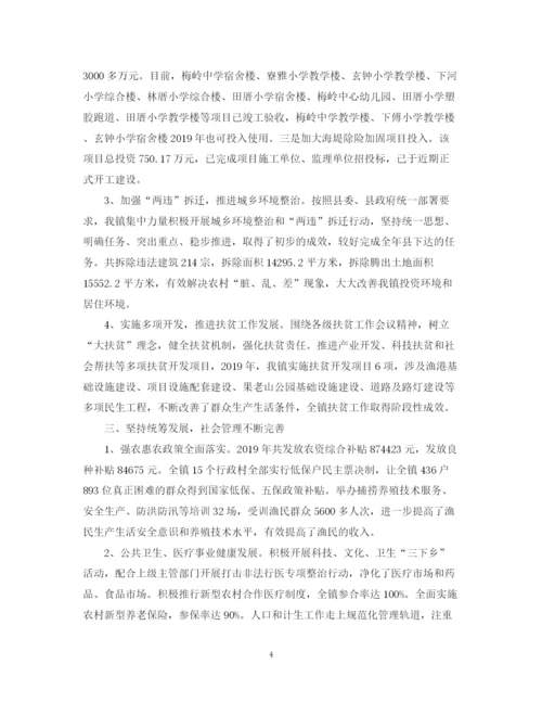 精编之乡镇工作总结范文.docx