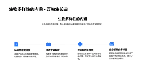 生物进化教学PPT模板