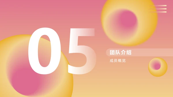 粉色渐变风格商业计划书