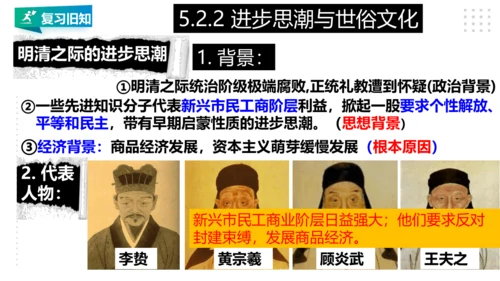 第五单元 绵延不绝的中华文明（三）：封建社会的发展与近代前夜的危机 精品复习课件（50张PPT）