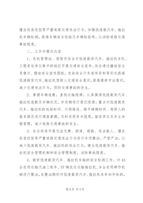 农机安全隐患排查总结范文.docx