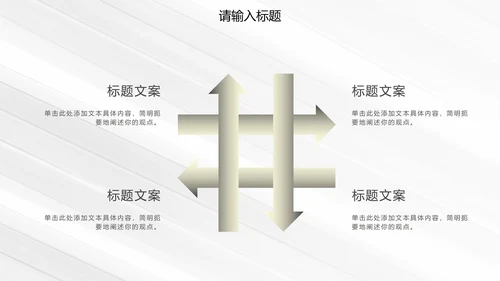 白金奢华简约商务运营方案PPT模板