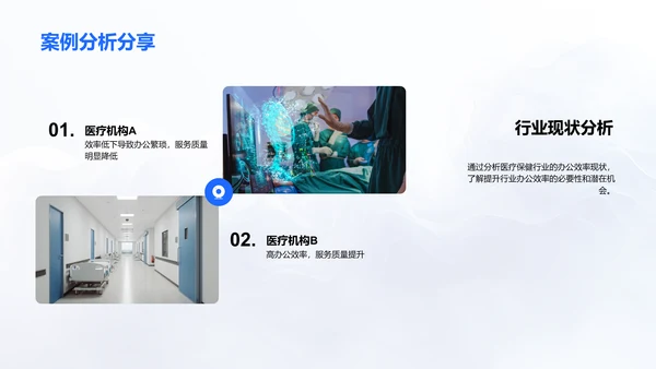 提升医疗办公效率PPT模板