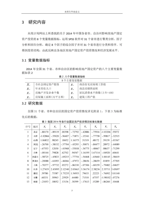 毕业论文-基于我国固定资产投资的实证研究.docx